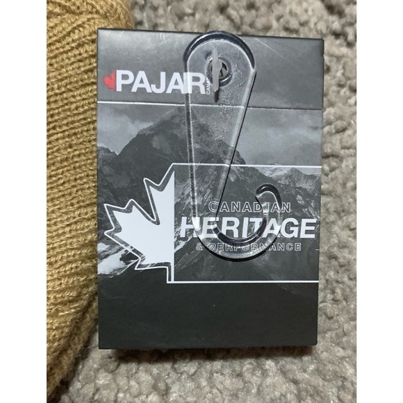 PAJAR Canada Bayshore Cuff Beanie Cap Winter Ski Hat Adult One-sz Camel Tan New! - Picture 4 of 8